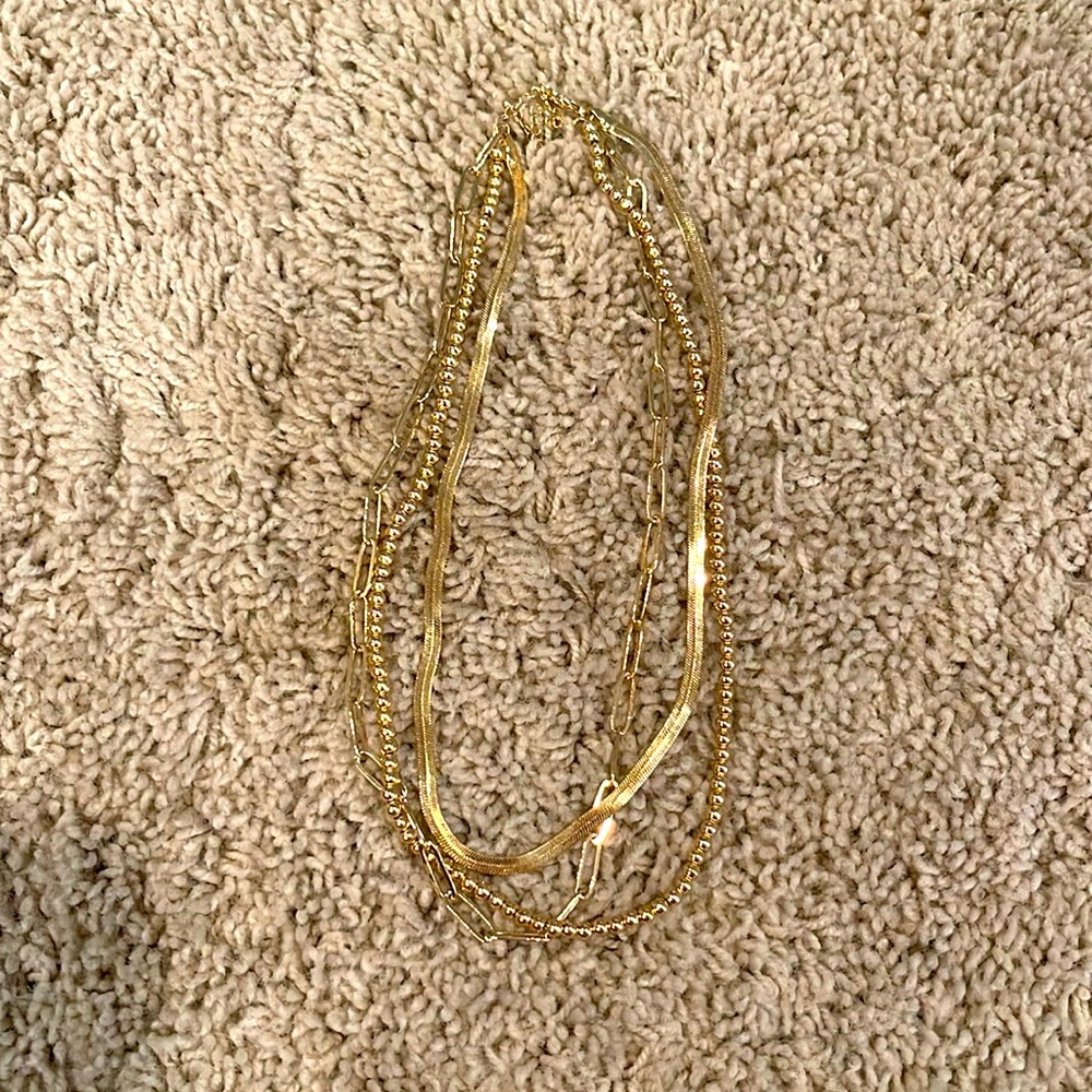 Gold Layered necklace